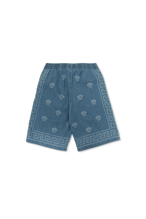 Versace Kids Denim shorts