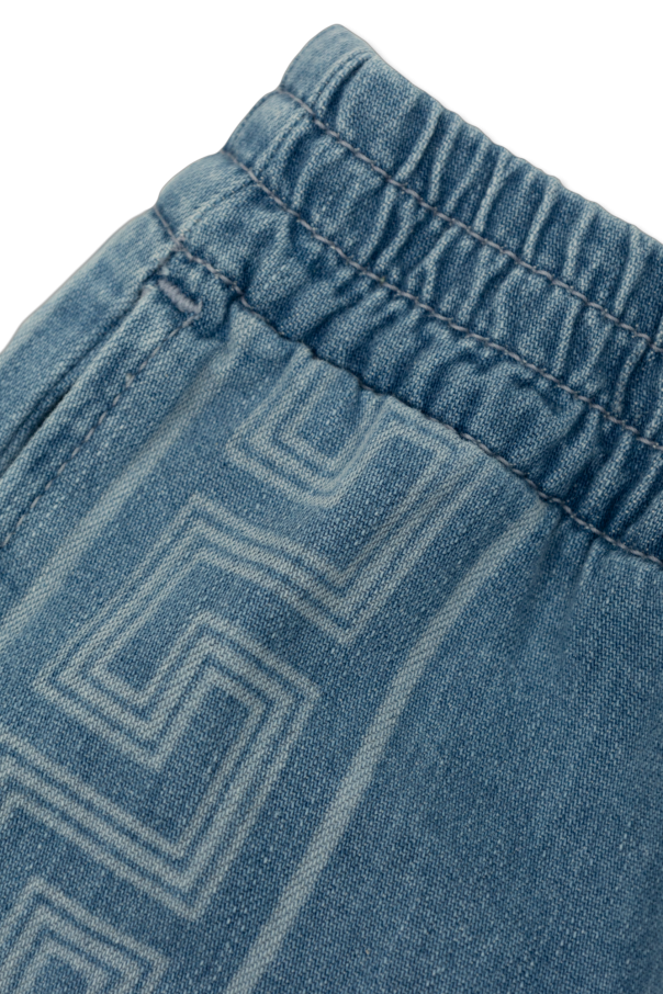 Versace Kids Denim shorts