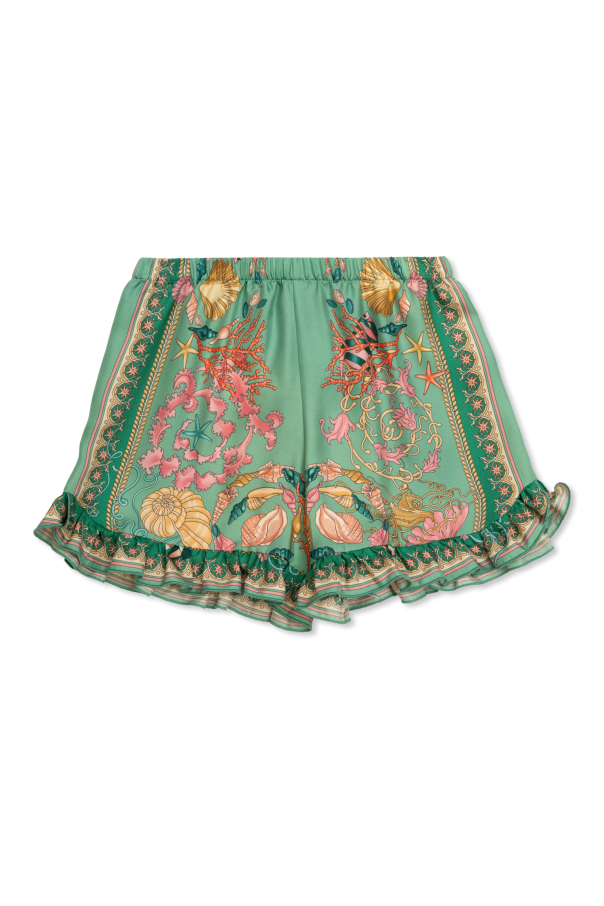 Versace Kids Patterned shorts