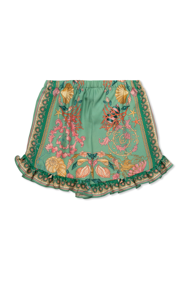 Versace Kids Patterned shorts