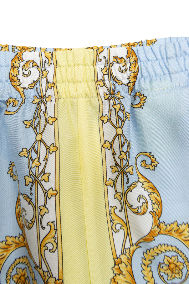 Versace Kids Calções de seda