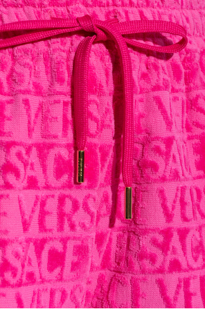 Versace Home Pantalones cortos de algodón tipo 'frote'