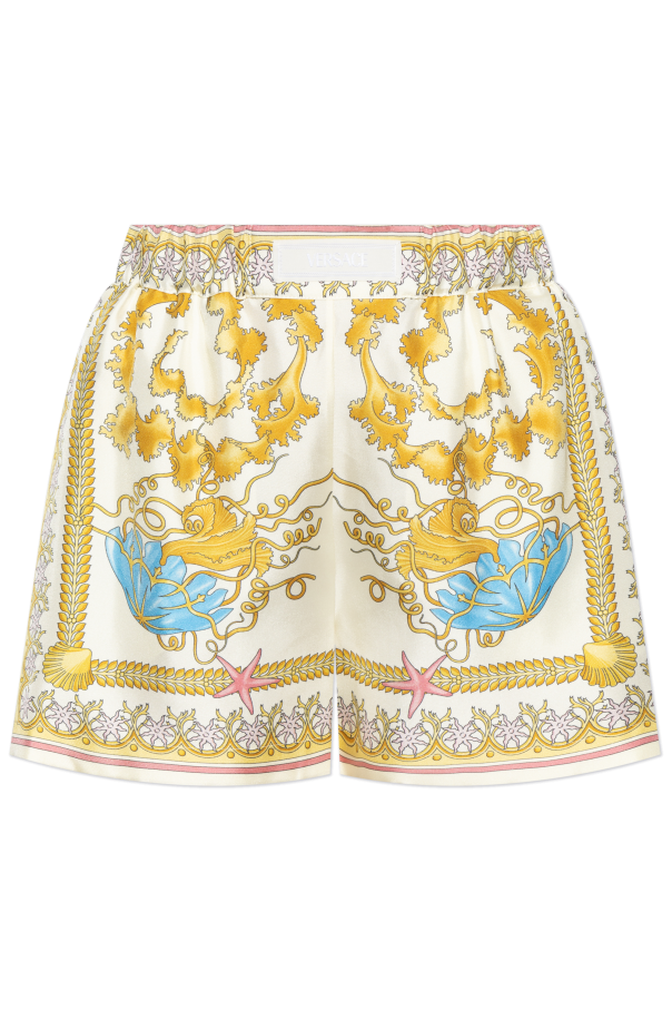 Silk shorts od Versace