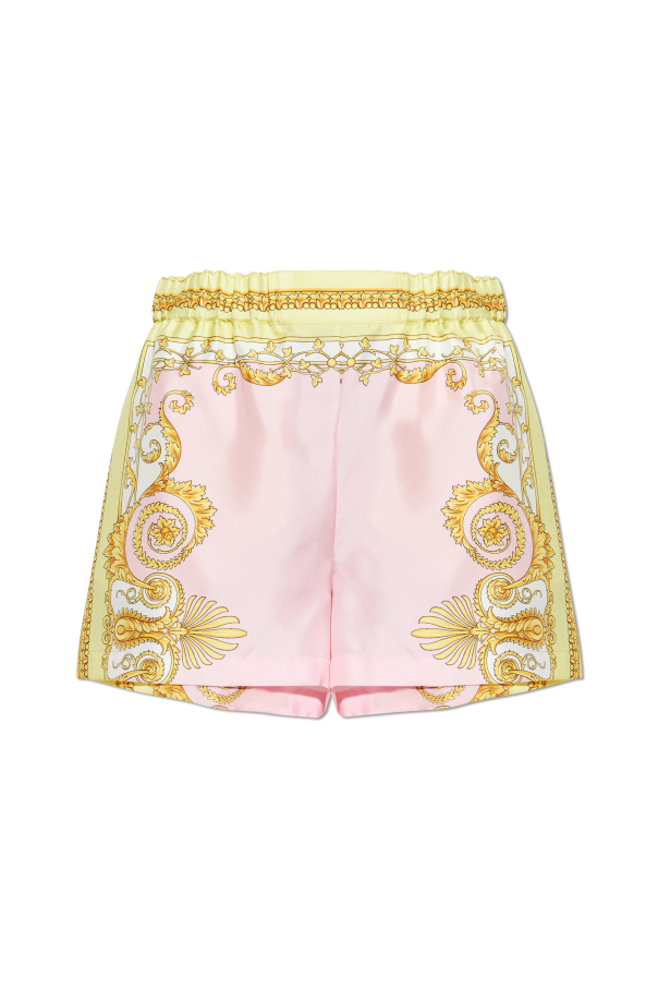 Silk shorts od Versace