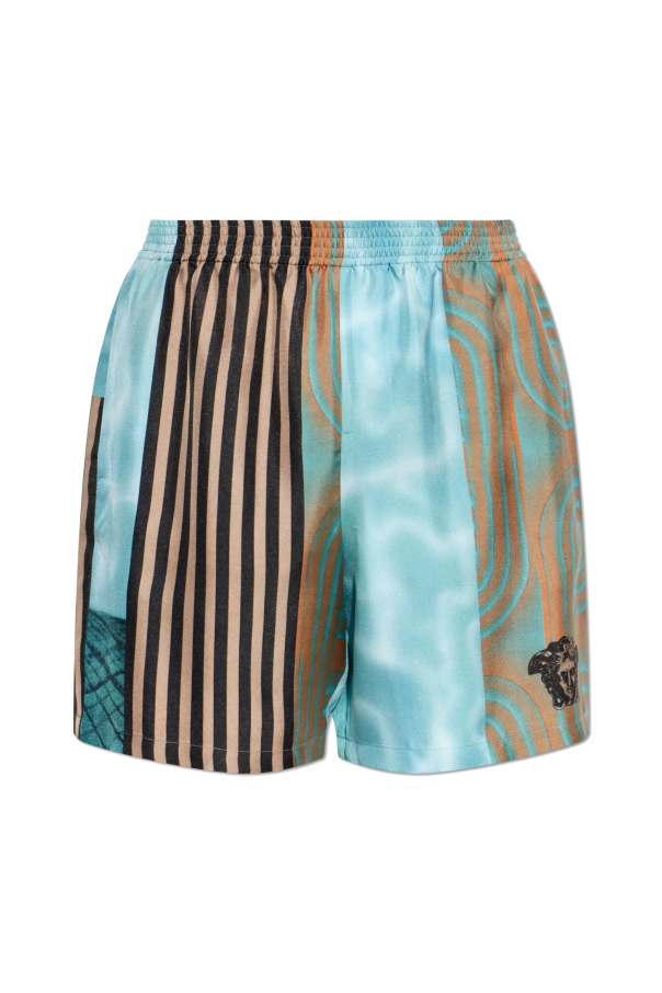 Silk shorts od Versace