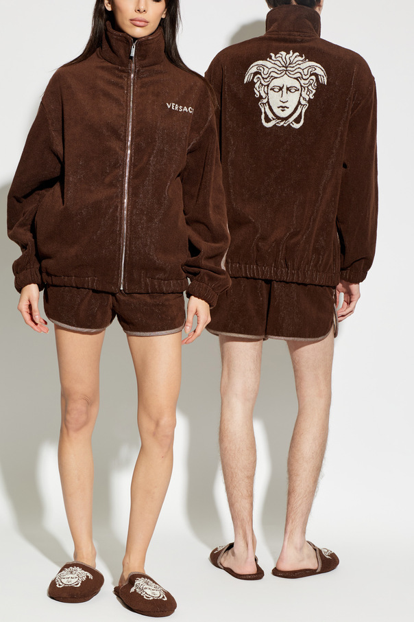Versace Home Terry cotton shorts