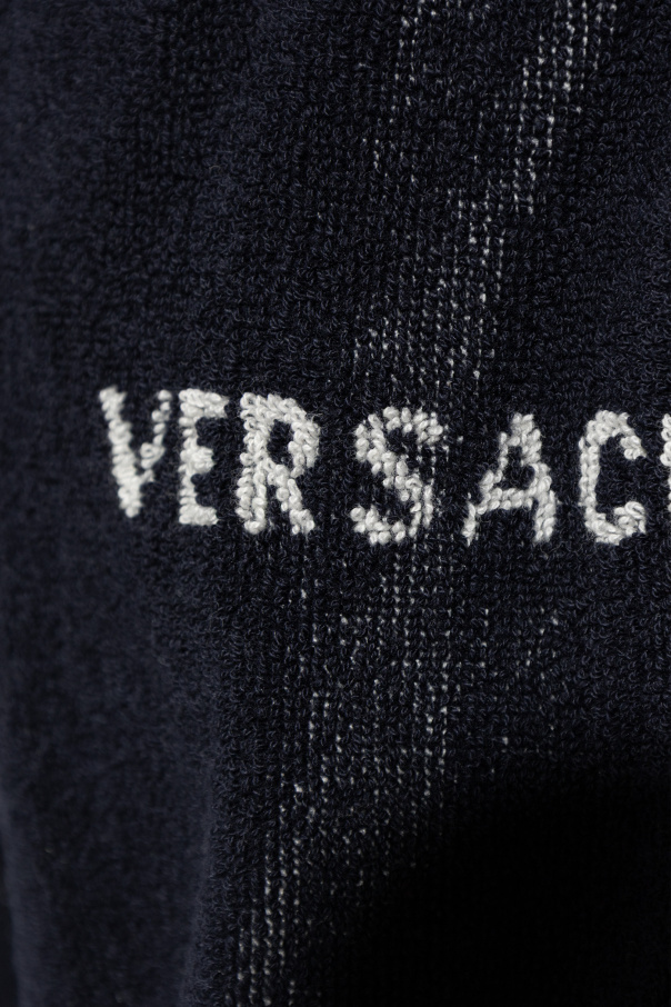 Versace Home Pantalones cortos de algodón tipo rizo
