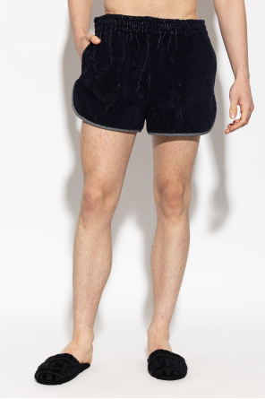 Versace Home Pantalones cortos de algodón tipo rizo