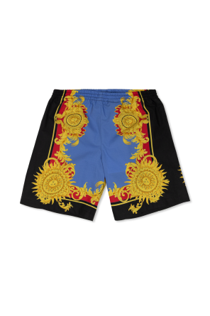Pantalones cortos de algodón con estampado