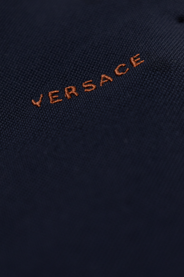 Versace Kids Shorts with embroidered logo