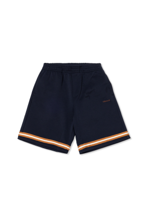 Pantalones cortos con logo bordado