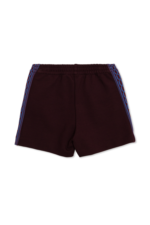 Versace Kids Shorts with side stripes