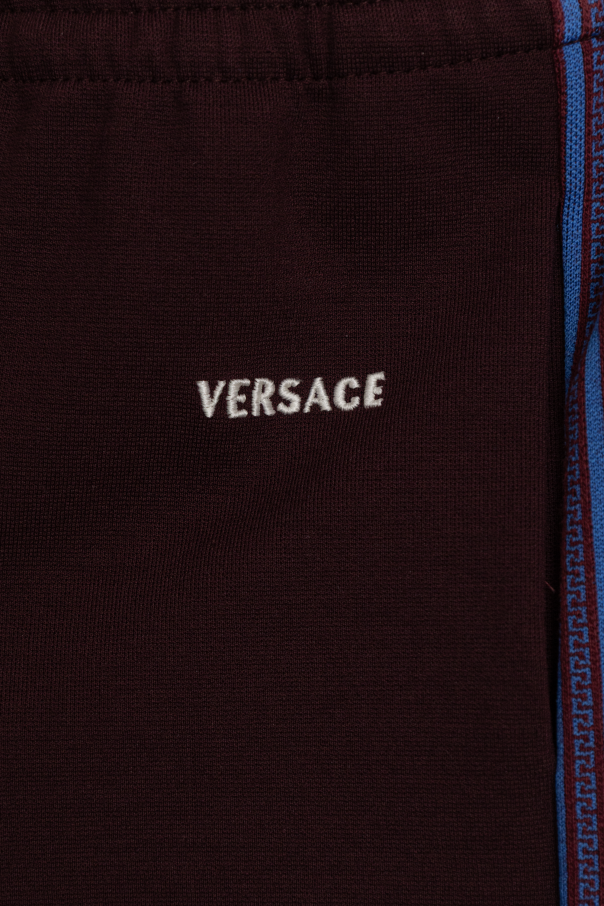 Versace Kids Shorts with side stripes