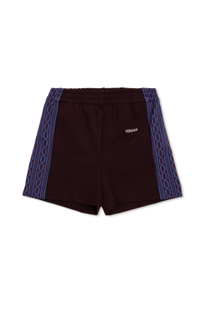 Pantalones cortos con bandas laterales