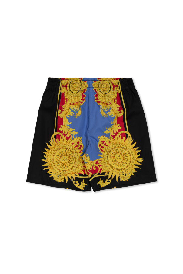 Patterned shorts od Versace Kids