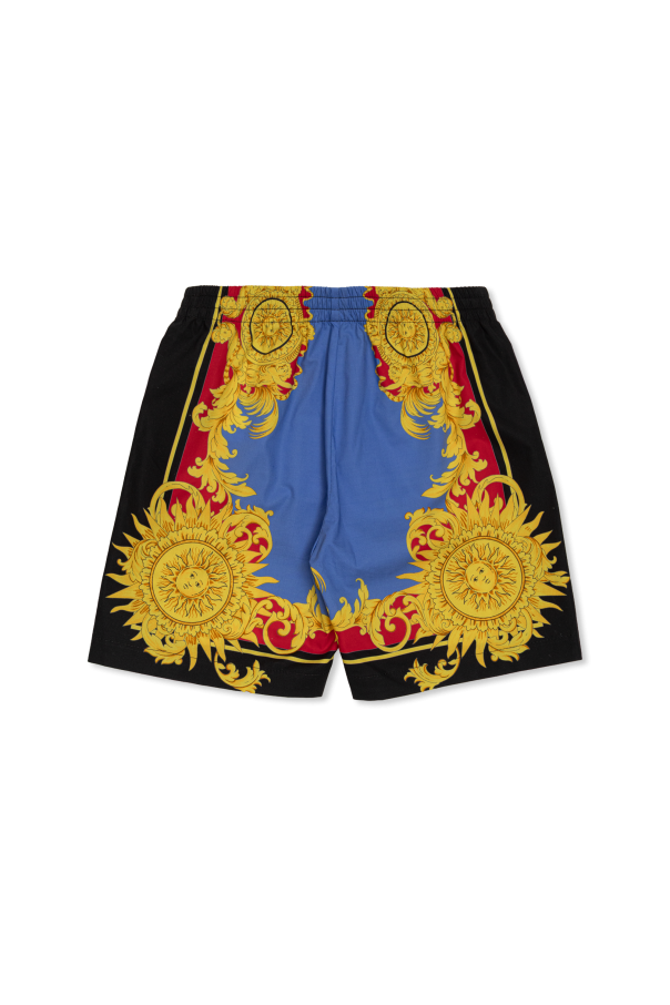 Versace Kids Patterned shorts