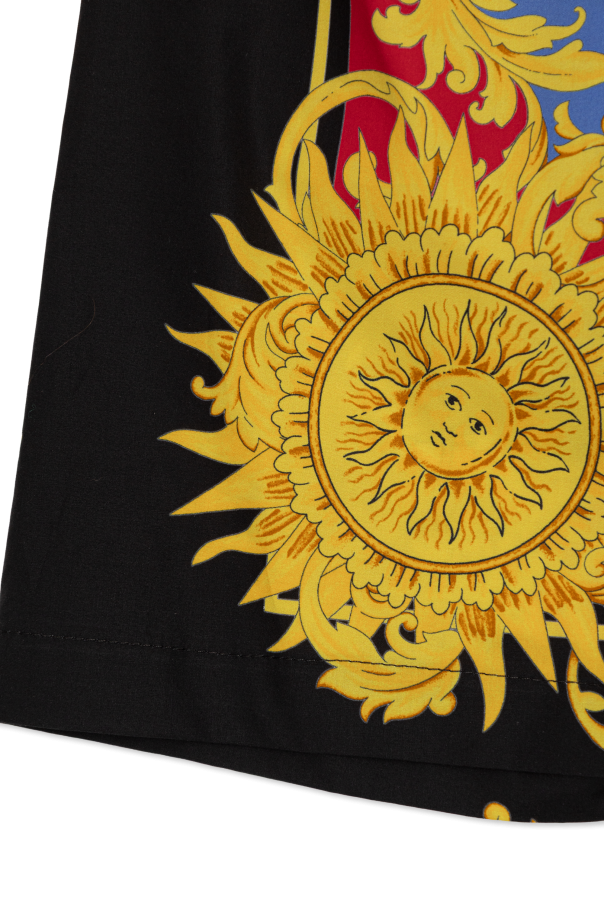 Versace Kids Patterned shorts