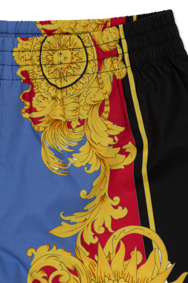 Versace Kids Patterned shorts