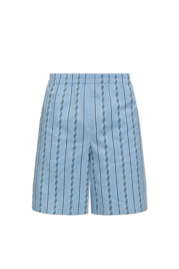 Shorts with Greek pattern od Versace