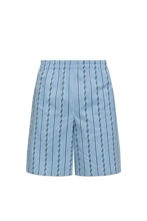 Shorts with Greek pattern