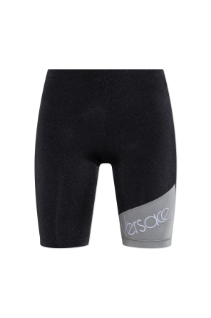 Short leggings with logo