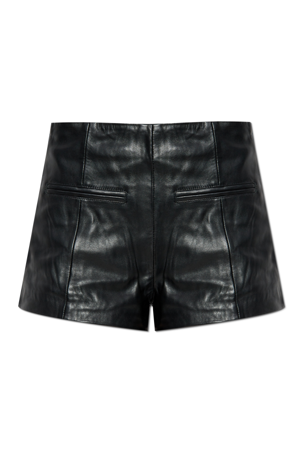 Gestuz Leather shorts Gzbisma