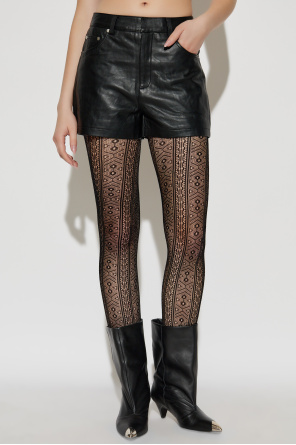 Gestuz Pantalones cortos de cuero "Gzmarlie"