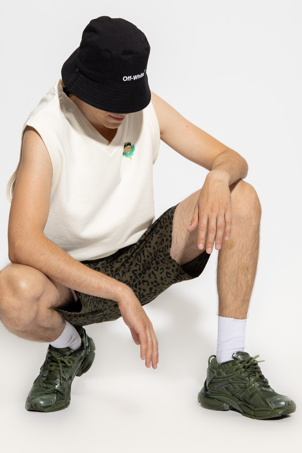 Stussy Shorts with animal motif