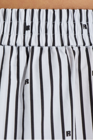 ROTATE Striped shorts