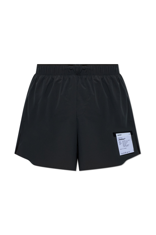 Satisfy Training shorts with logo