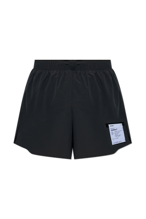Training shorts with logo