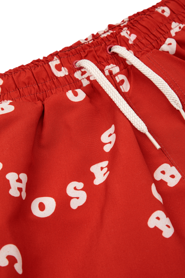 Bobo Choses moschino kids red jeans