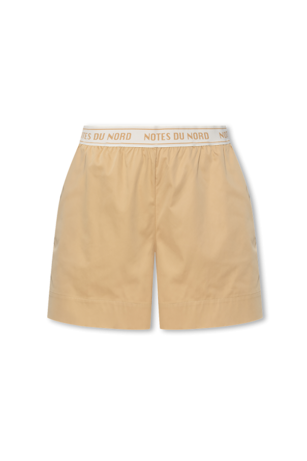 Notes Du Nord ‘Kira’ shorts with logo