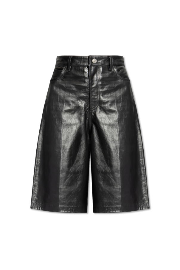 Victoria Beckham Leather shorts