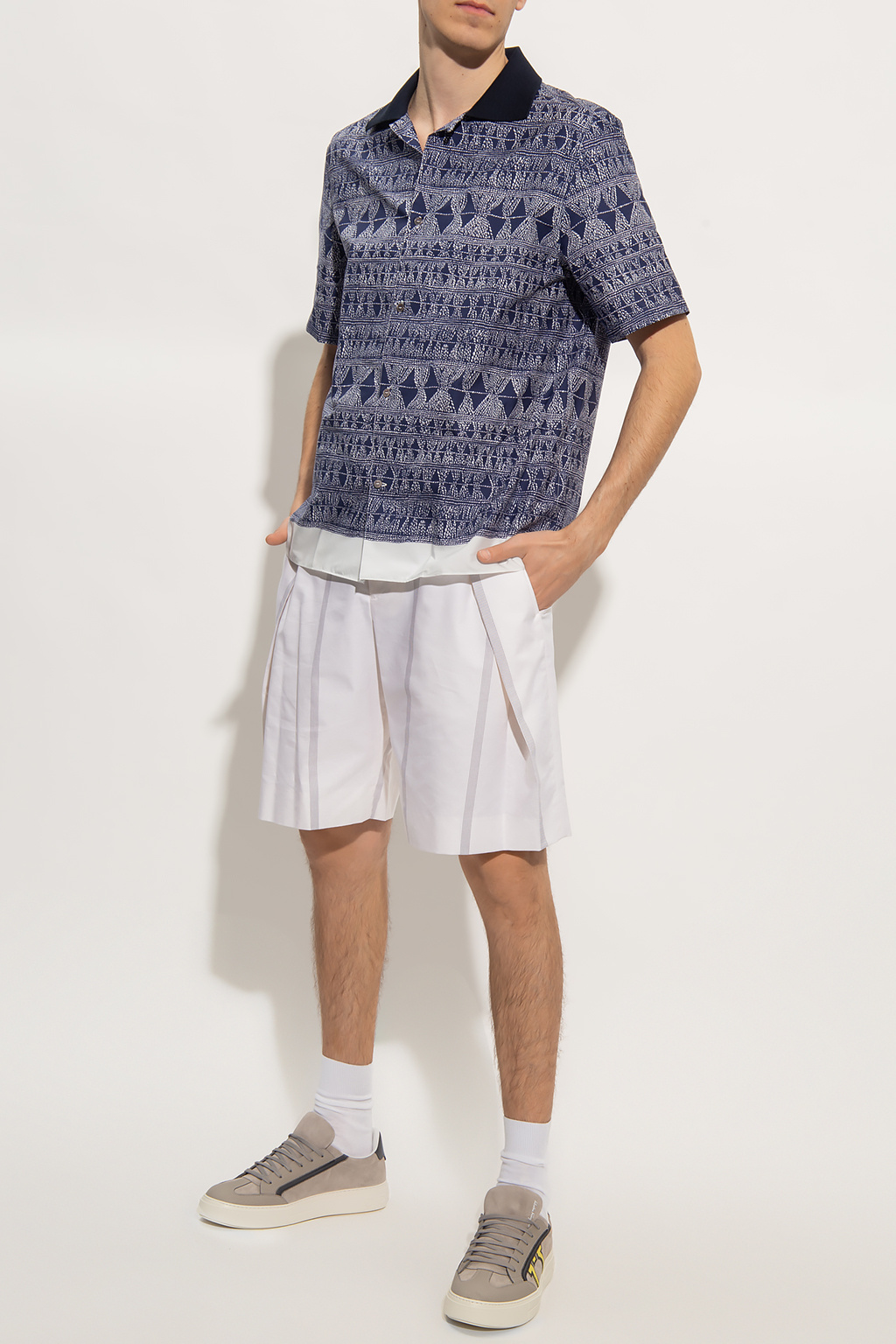 salvatore Regata Ferragamo Cotton shorts