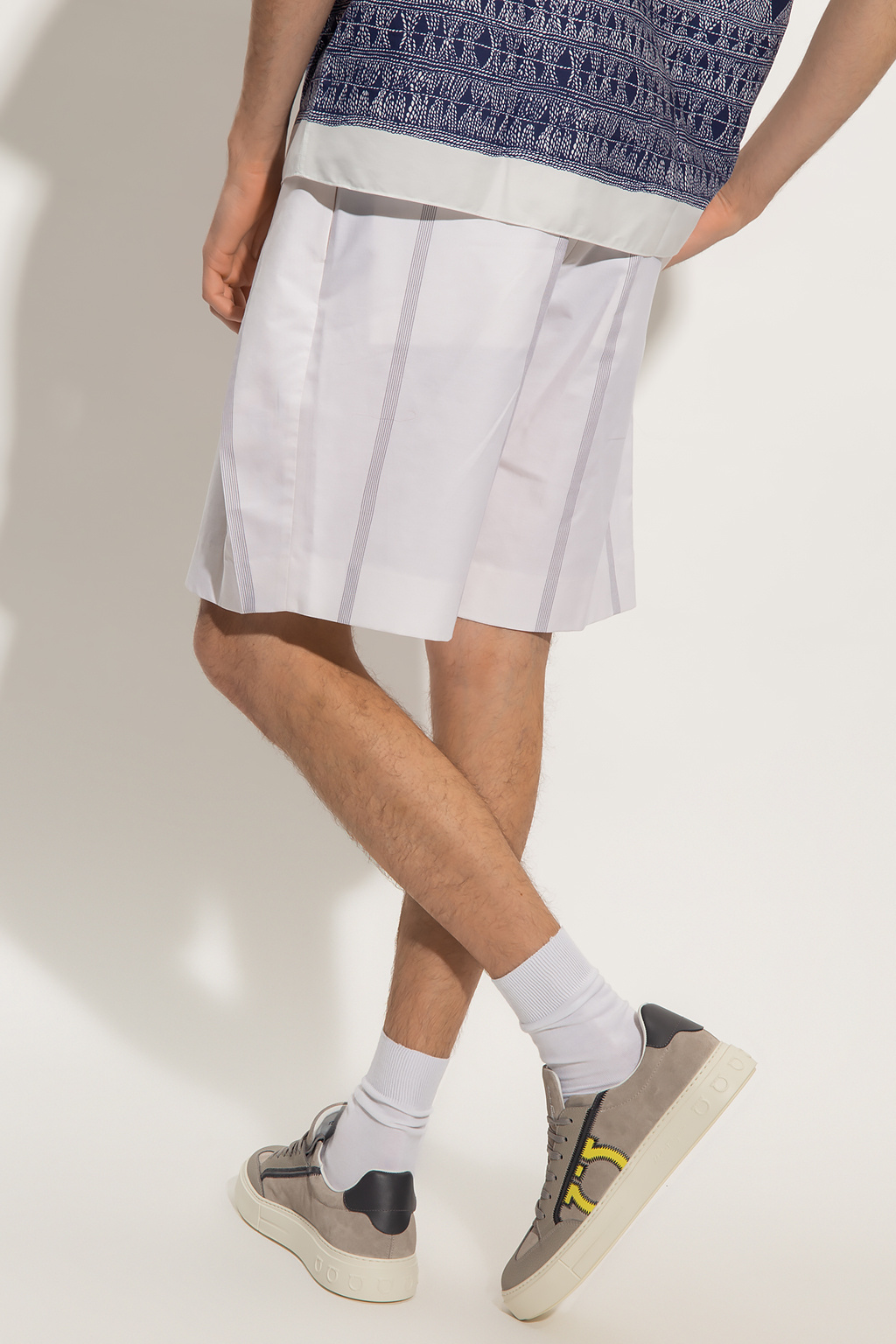 salvatore Regata Ferragamo Cotton shorts