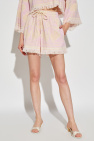 Zimmermann PINK Beach cotton `terry` shorts
