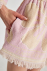 Zimmermann PINK Beach cotton `terry` shorts