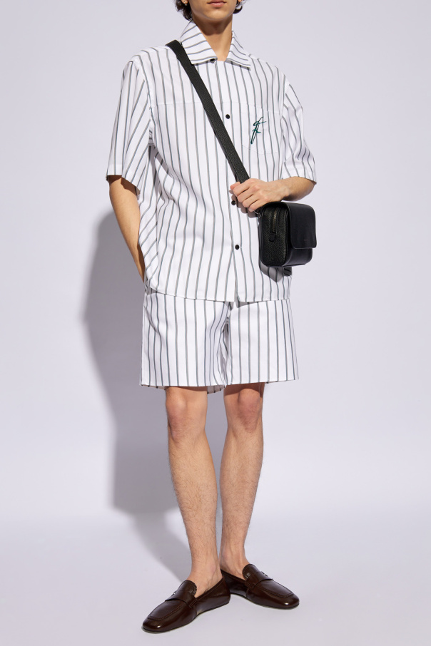 FERRAGAMO Striped pattern shorts