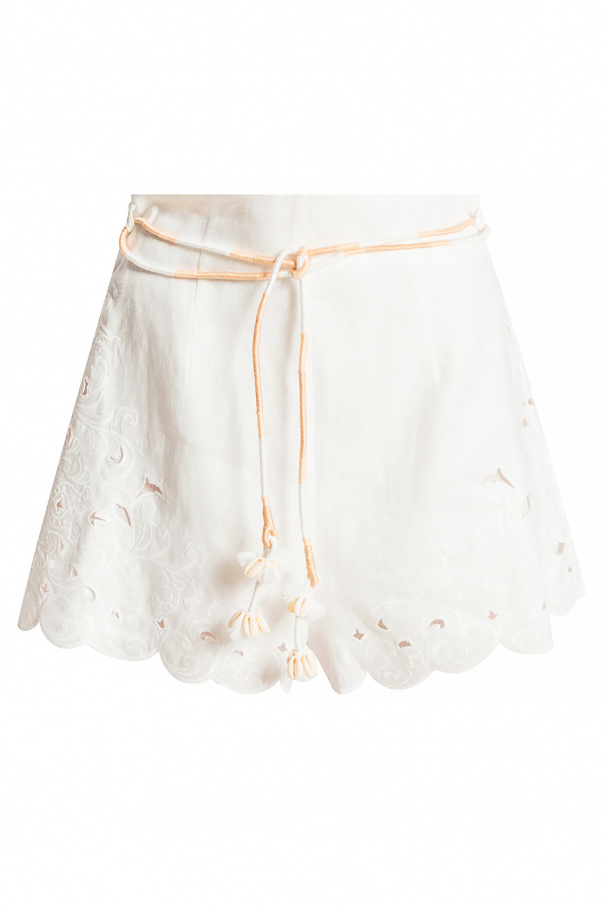 Zimmermann High-waisted shorts