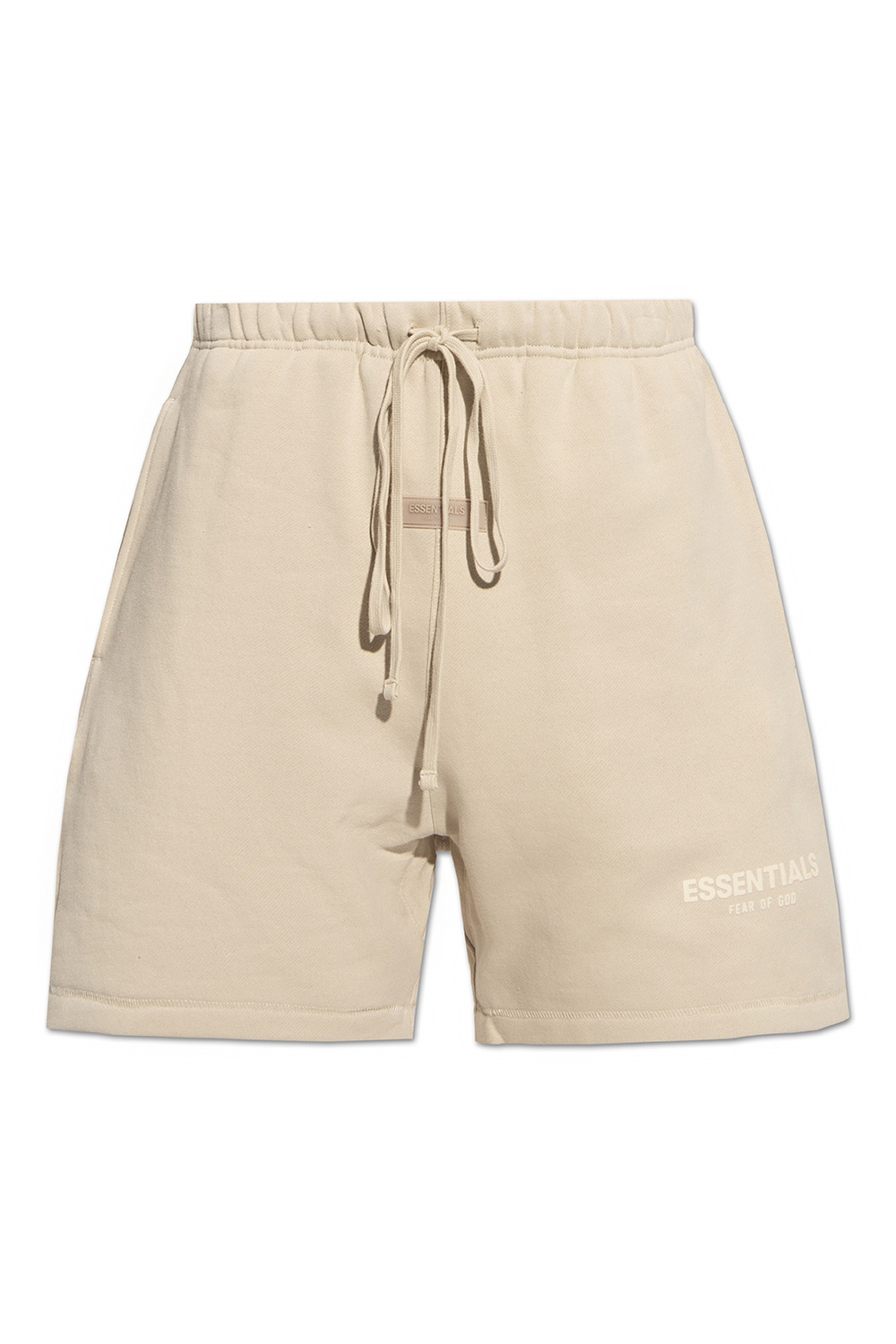 Tan Cotton Shorts by Fear of God ESSENTIALS on Sale