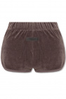 Fear Of God Essentials GREY Velour shorts