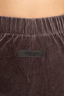Fear Of God Essentials GREY Velour shorts