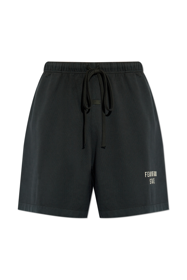 Fear Of God Essentials Logo shorts