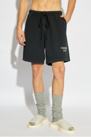 Fear Of God Essentials Logo shorts