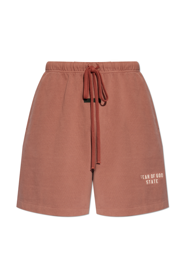 Fear Of God Essentials Logo shorts