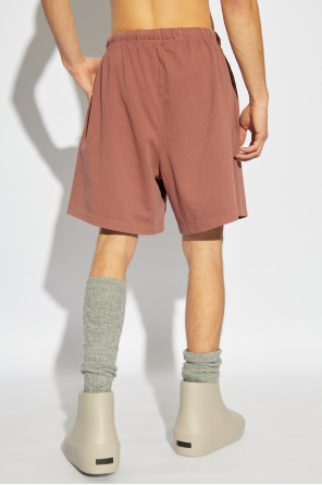 Fear Of God Essentials Logo shorts