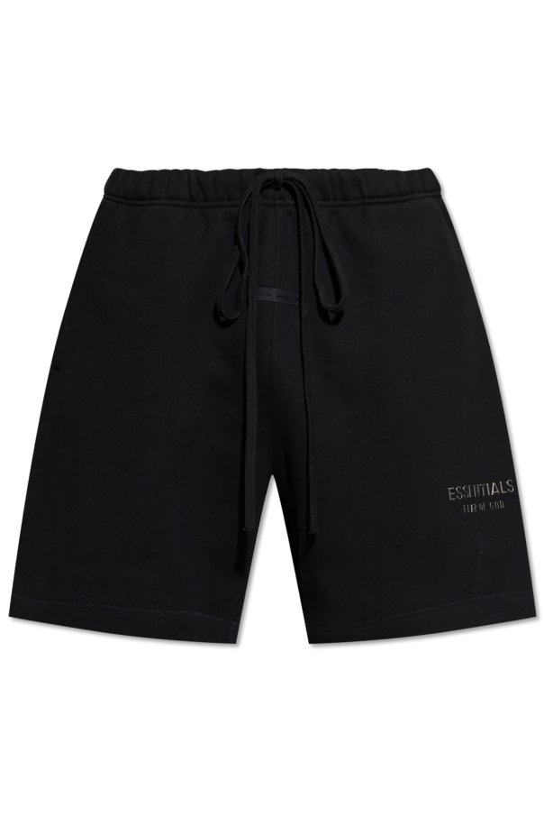 Shorts with printed logo od Fear Of God Essentials