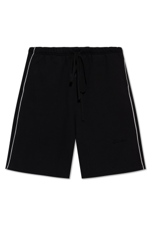 Shorts with embroidered logo