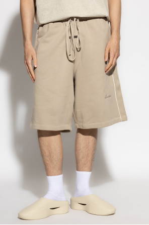 Fear Of God Essentials Dresowe szorty z lampasami